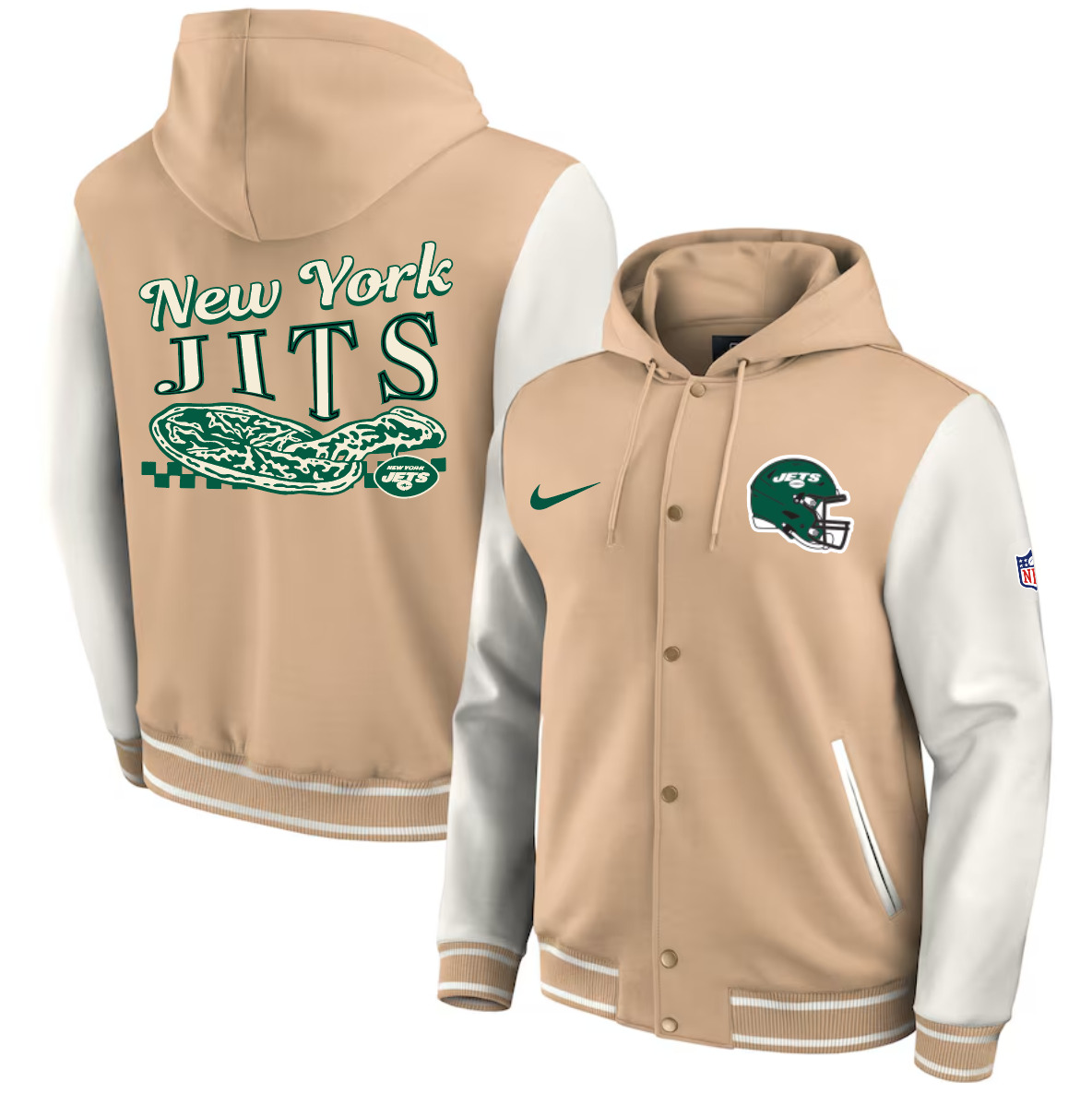 Men 2025 NFL New York Jets jacket syle 1